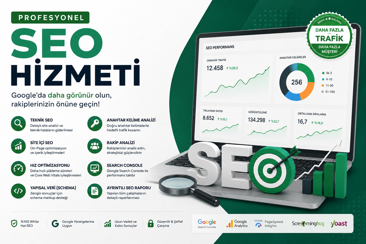 Profesyonel Teknik SEO ve Google Sıralama Optimizasyonu
